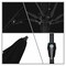 California Umbrella 7.5' Bronze Aluminum Market Patio Umbrella, Olefin Black 194061336564 - alternate 2